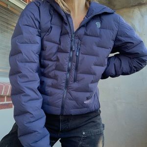 Mountain Hardware down fill stretch puff jacket